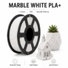 b8772dfe-4f6e-4c88-a214-7590ed46df4c HELOLAND Marble White PLA Plus Filament 1.75mm 1KG, Stone Speckled 3D Printer Filament with Smooth Extrusion, Low Warping and Clean Layer Finish for Sculptures, Vases, Home Decor, Models, Crafts and FDM Printers
