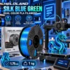 ChatGPT Image 2026年9月8日 11_01_24 (3) Blue Green Silk PLA Filament 1.75mm, 1KG Dual Color 3D Printer Filament with Glossy Silk Finish, Two Tone PLA for Dragons, Art Models, Vases, Gifts & DIY Projects