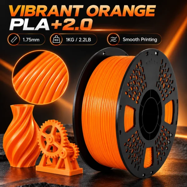 ChatGPT Image 2026年9月8日 13_11_07 (1) HELOLAND PLA+2.0 3D Printer Filament 1.75mm, 1KG/2.2LB Vibrant Orange PLA Filament, ±0.02mm Accuracy, Smooth High-Speed Printing for Models, Crafts, Prototypes, Home Decor & DIY Projects