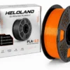 活橙色 HELOLAND PLA+2.0 3D Printer Filament 1.75mm, 1KG/2.2LB Vibrant Orange PLA Filament, ±0.02mm Accuracy, Smooth High-Speed Printing for Models, Crafts, Prototypes, Home Decor & DIY Projects